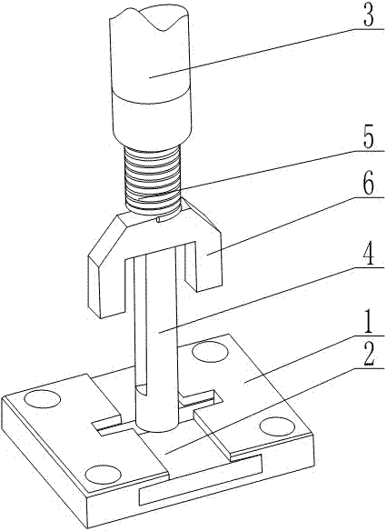 A split bite type convenient fence pole