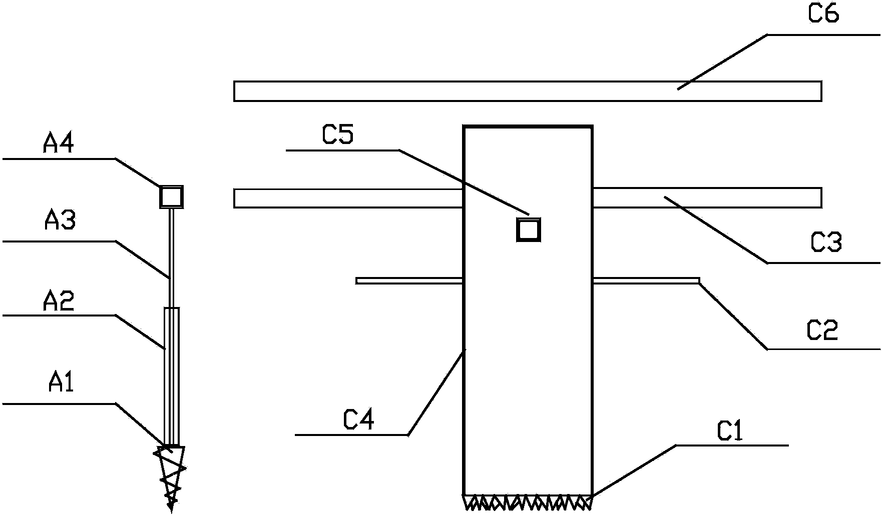 Standardized graff ice cover sample extraction device and method