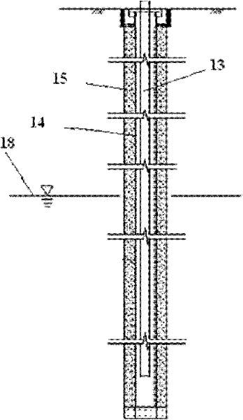 Reinjecting twin-well pneumatic shatter auxiliary restoration system and method of underground oil pollution