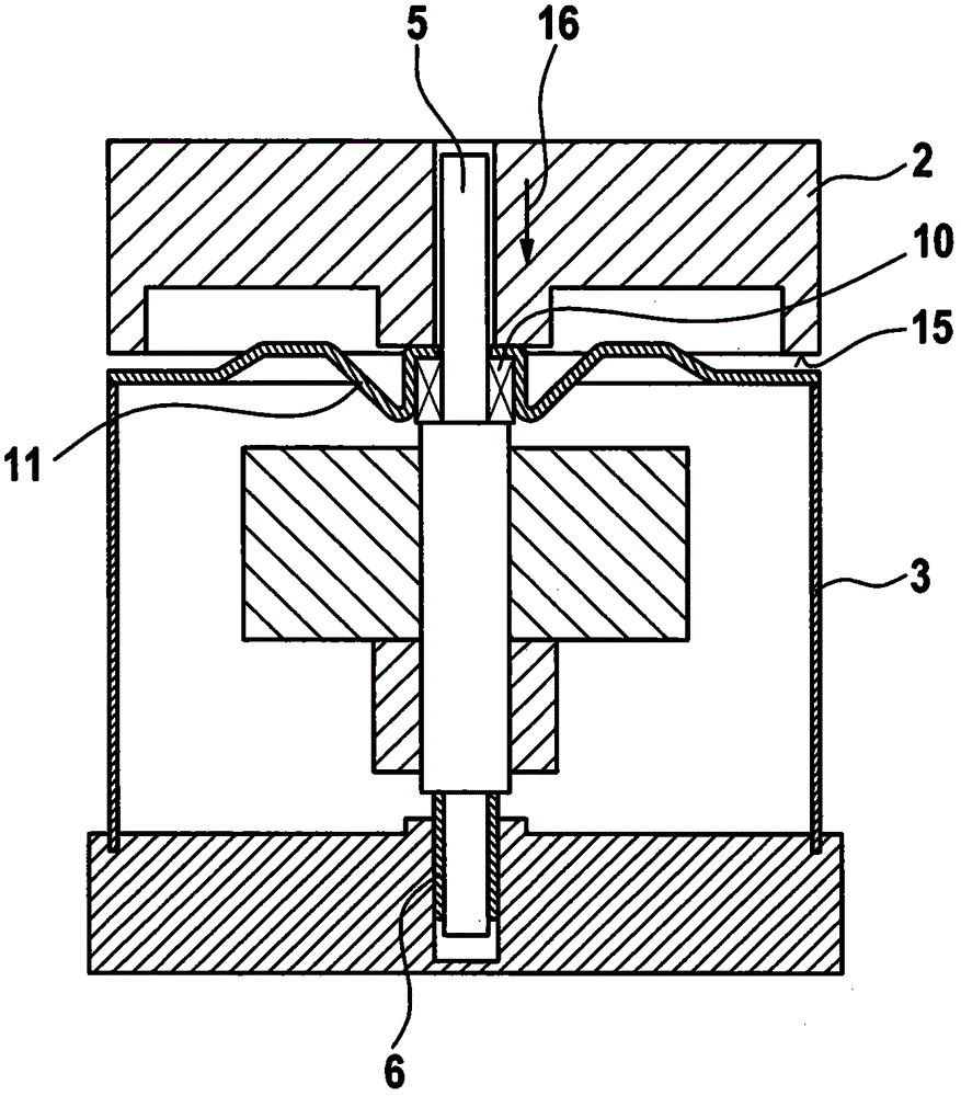 An electric machine and a method for adjusting the axial bearing clearance