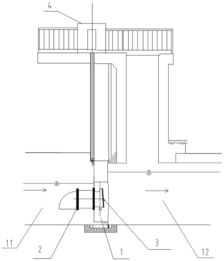 A combined system of pumps and gates suitable for irrigation in dry and rainy seasons