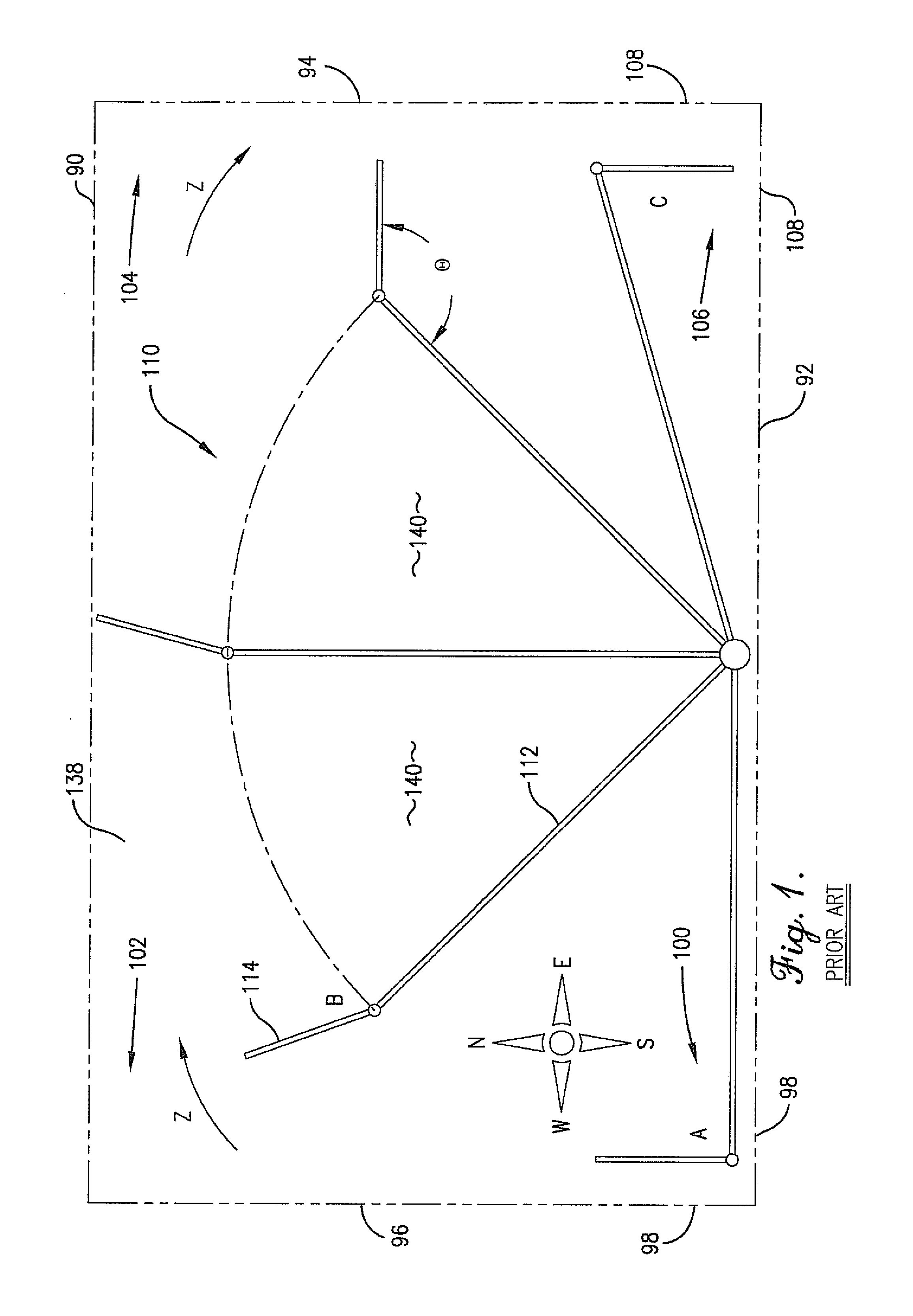 Method, apparatus, and computer program for irrigating a field space wtih a center pivot irrigation machine