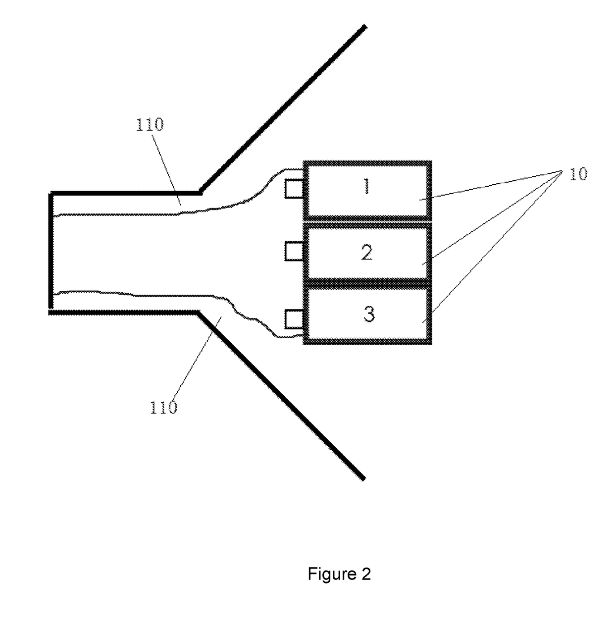 Speaker bearing array sound-conducting structure and headphone using same