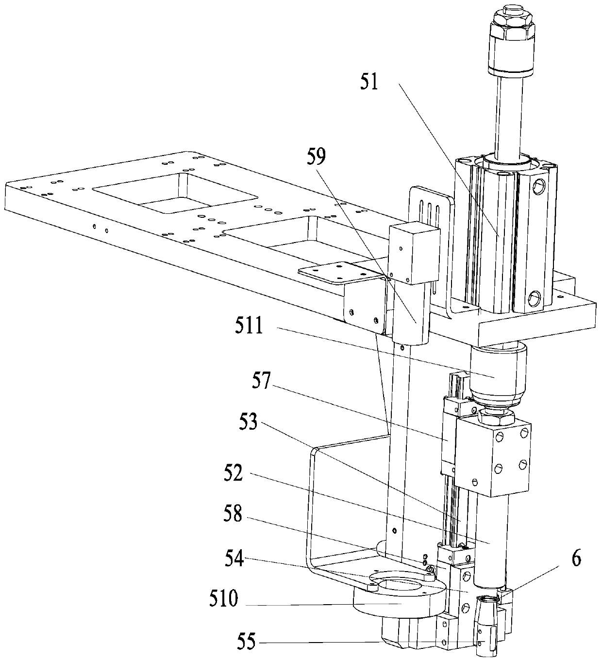 Device and method for assembling clamp spring for shaft