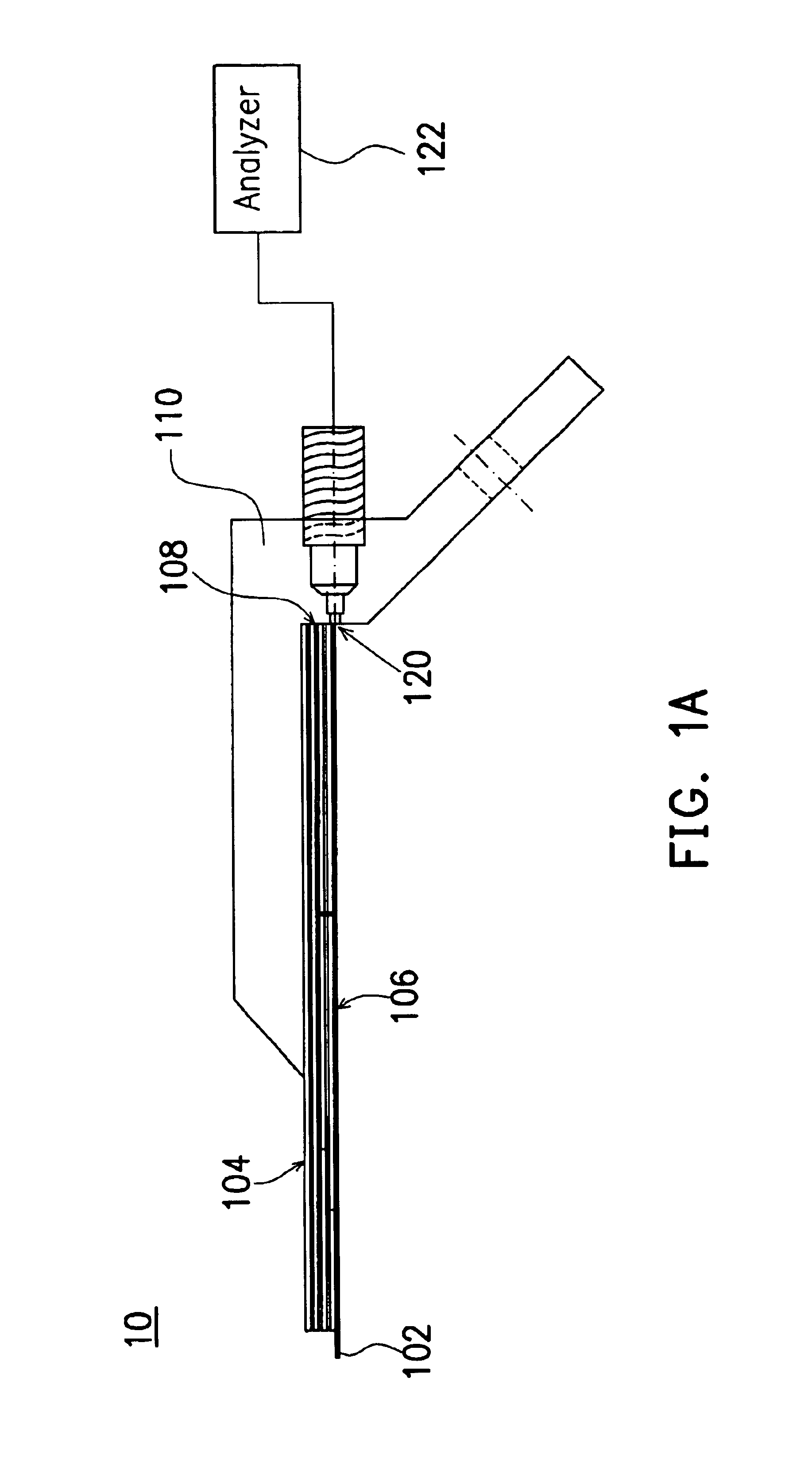 Flexible multi-layered probe for measuring a signal from an object