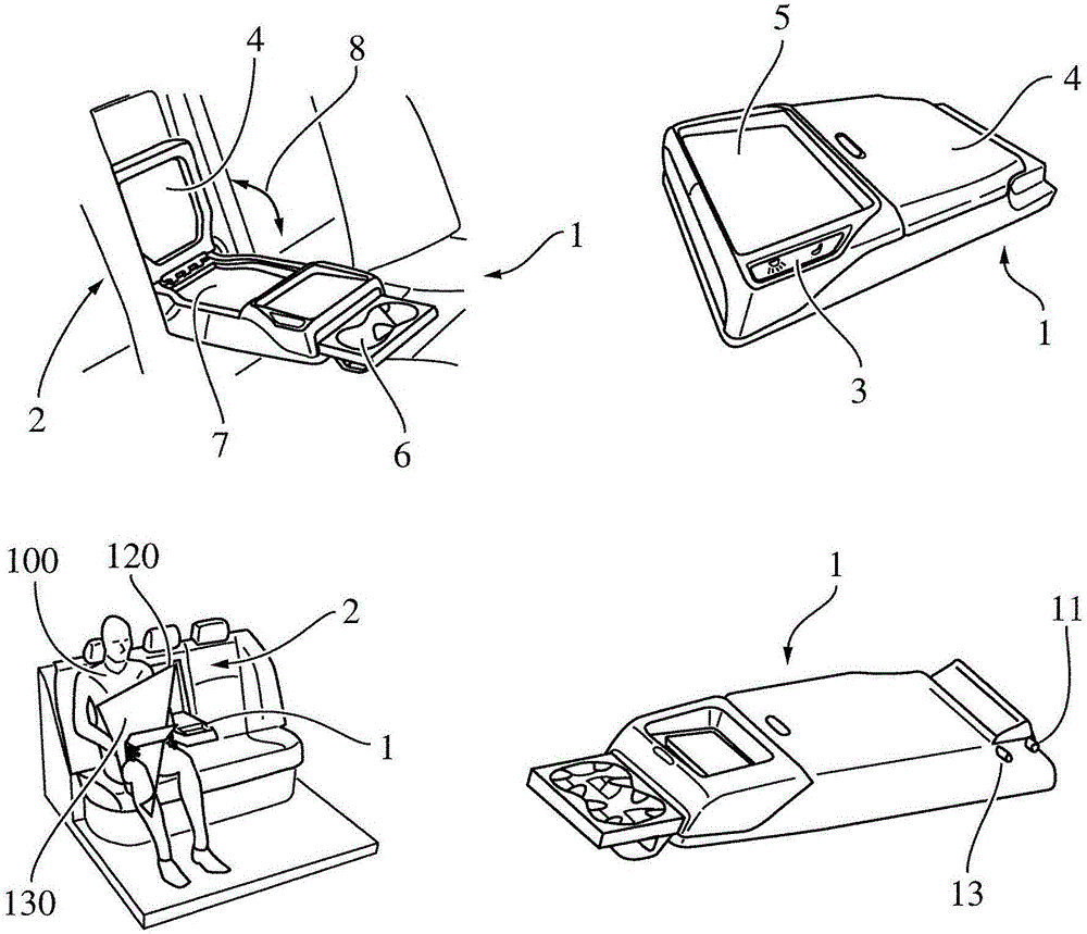System comprising a pivotable armrest and a pendulum element