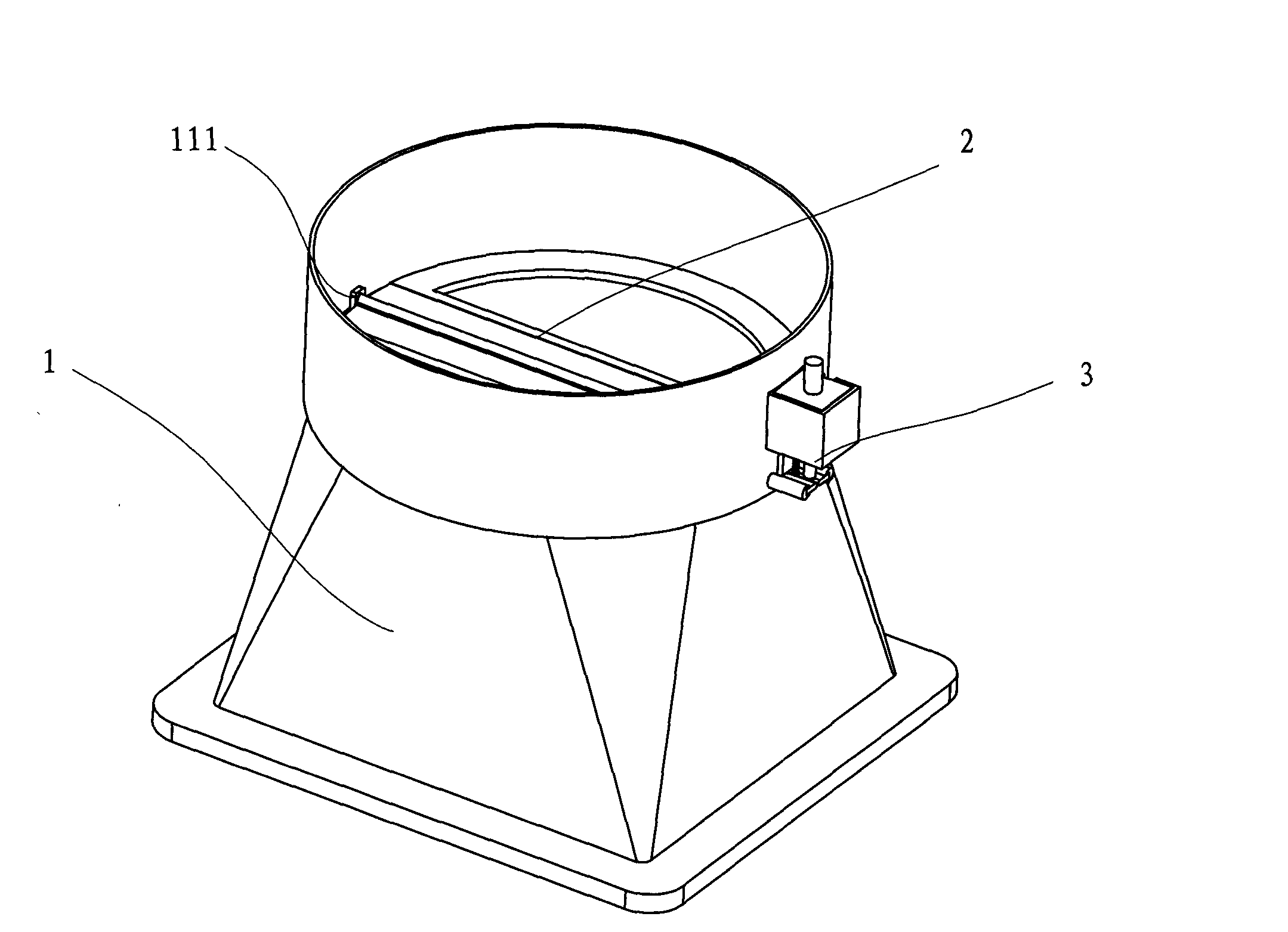 Air outlet hood for range hood