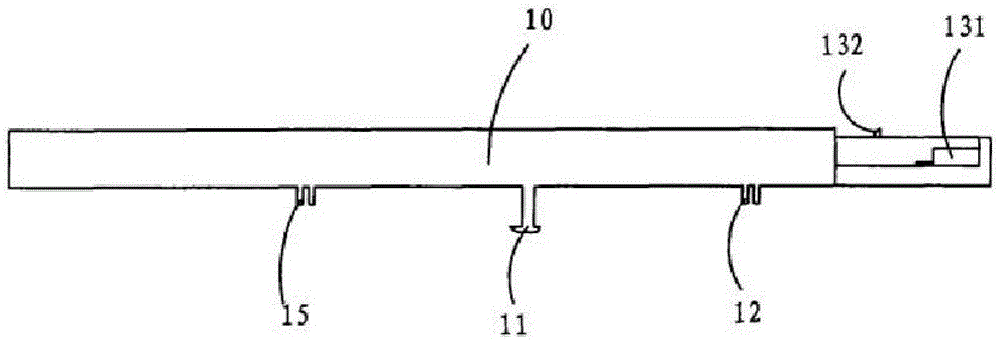 Heating module mounting device