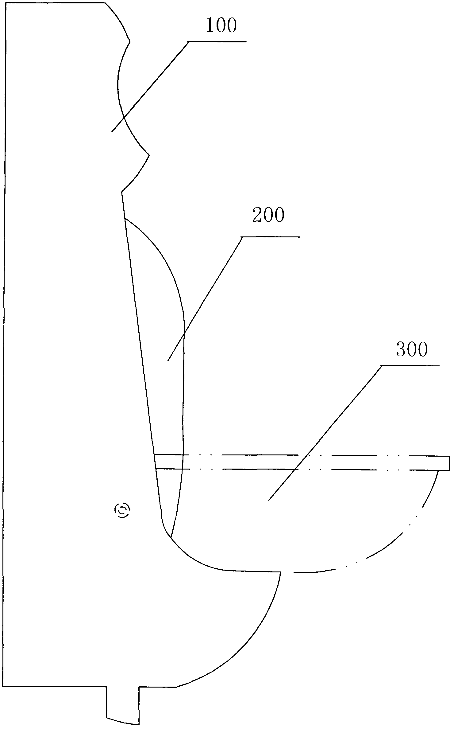 Folding multi-position integrated closestool