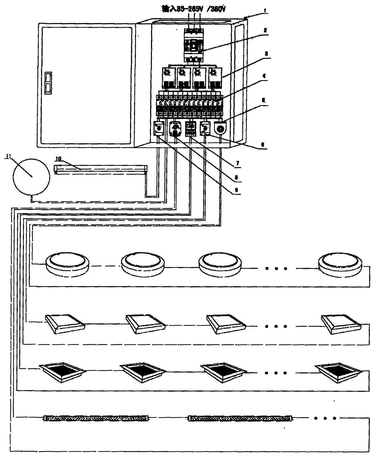 Light-emitting diode (LED) illumination integrated system