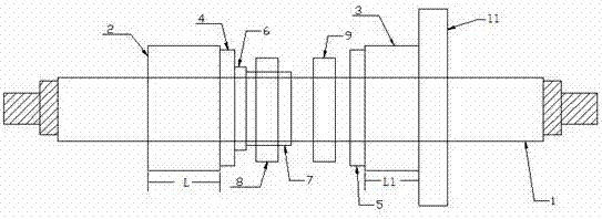 A ball screw with adjustable preload structure