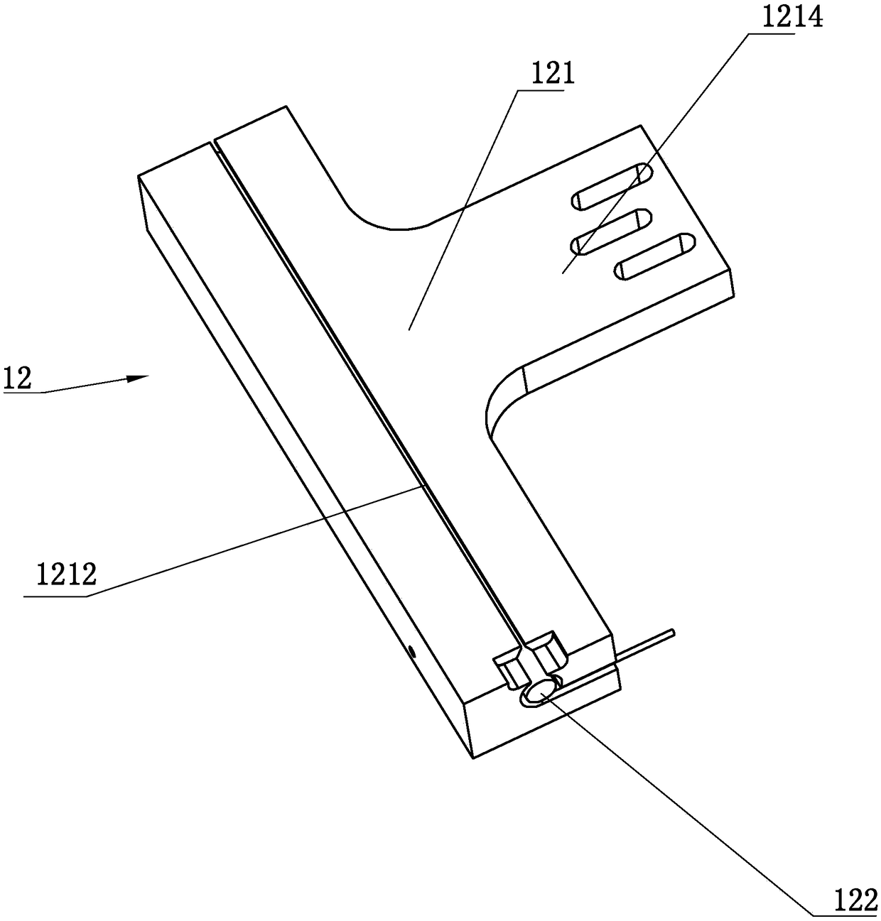 Earpiece plate clamping and heating mechanism