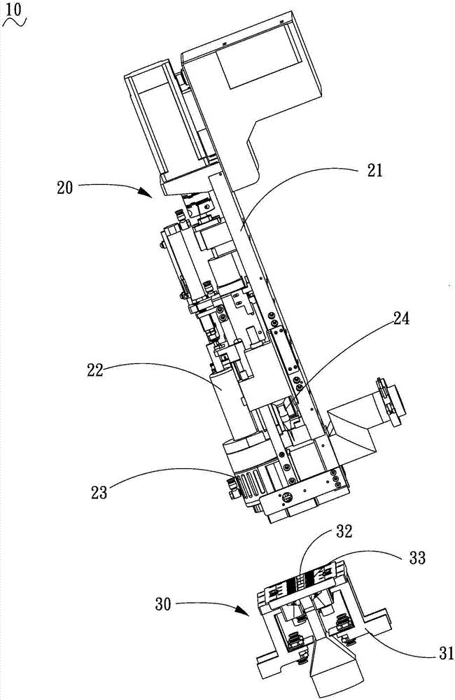 Up-down dust suction device of PCB distributor