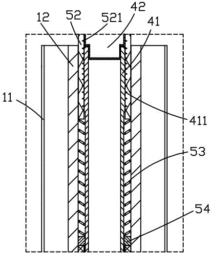 Puncture air-exhaust device for ruminal tympany of ruminants