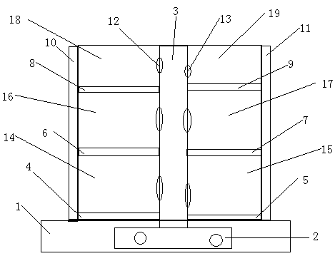 Computer mainboard chip element safe protection processing system