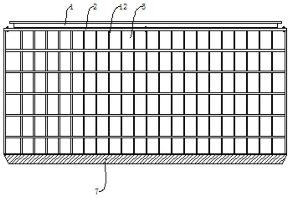 A prefabricated pressed-in underground diaphragm wall and its construction method