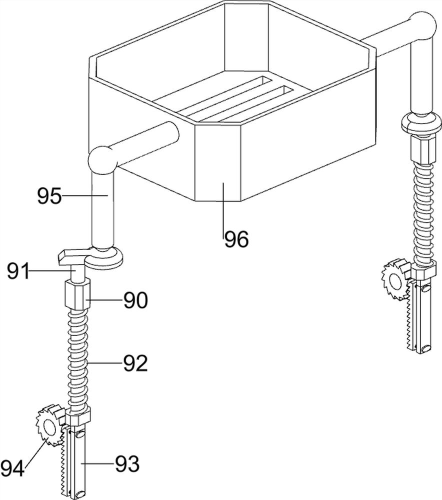 Impurity removing machine for polygonum aviculare