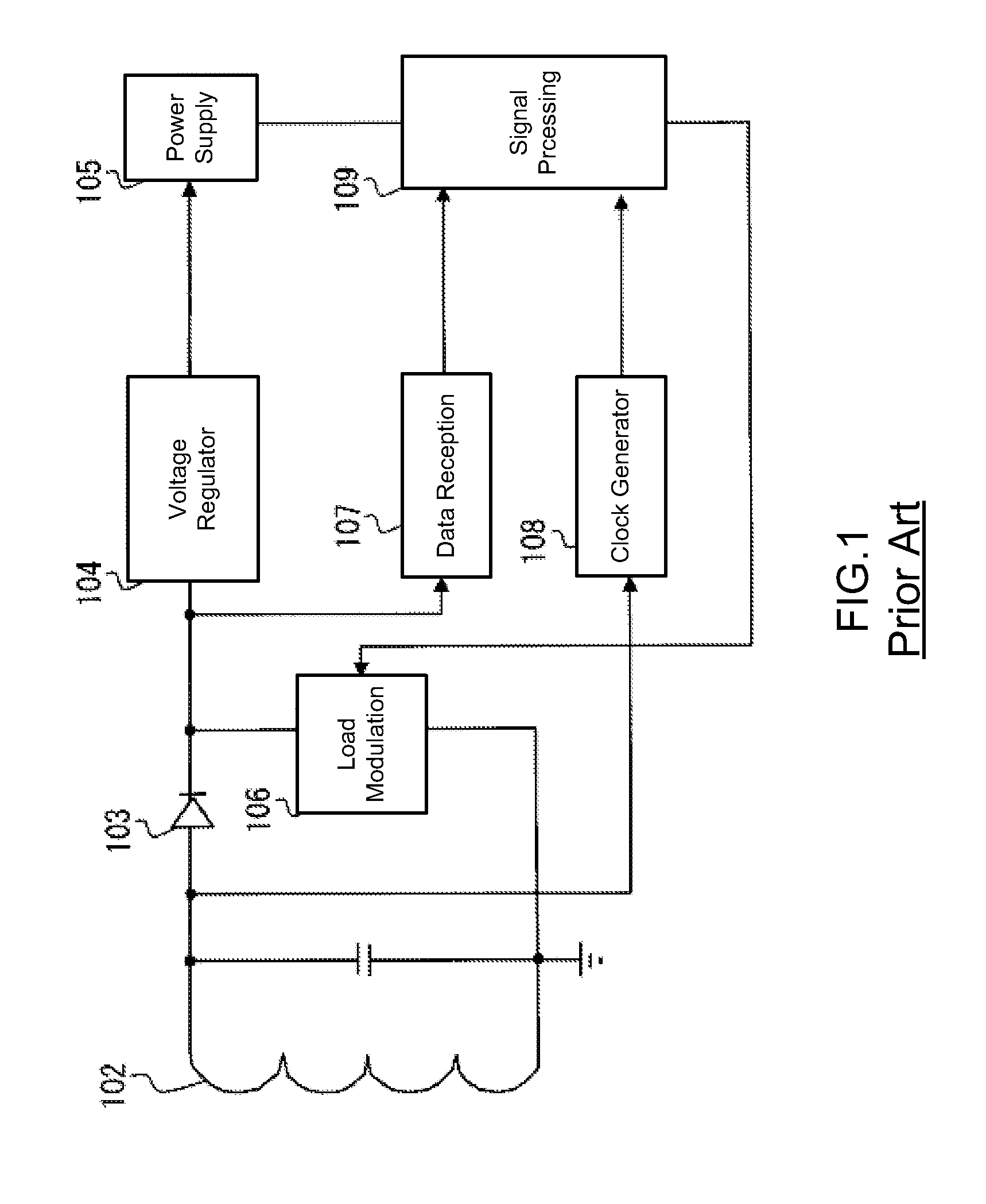 Contactless power reception circuit and contactless power tranmission system