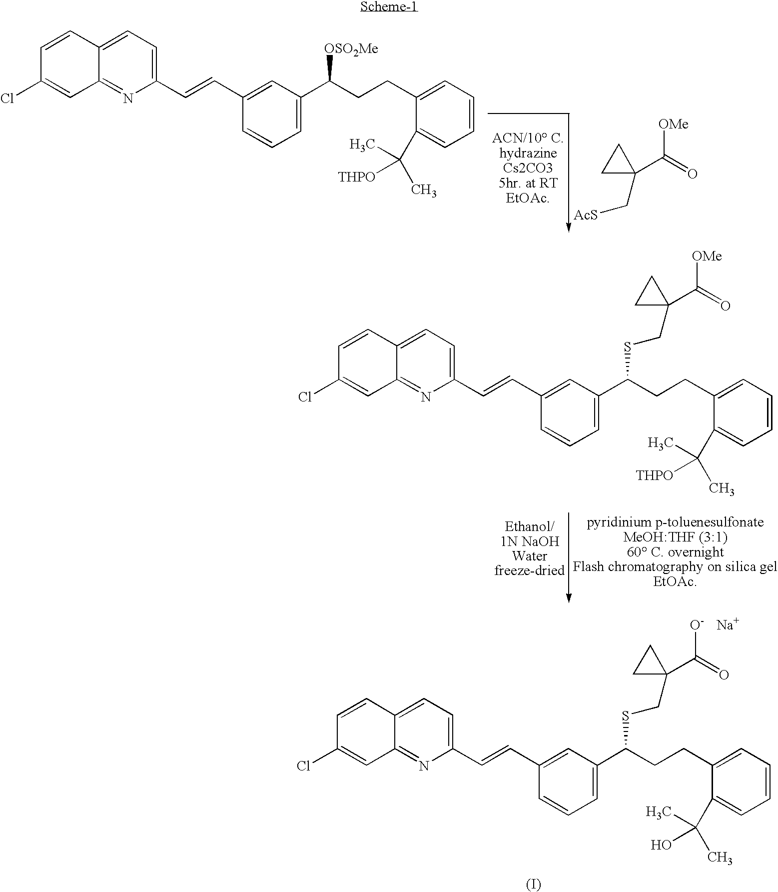 Montelukast benzhydryl piperazine salts and process for preparation thereof