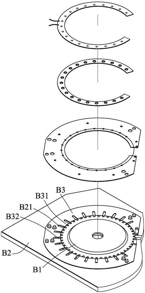 Electronic component detection method and device