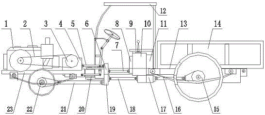 bent tractor