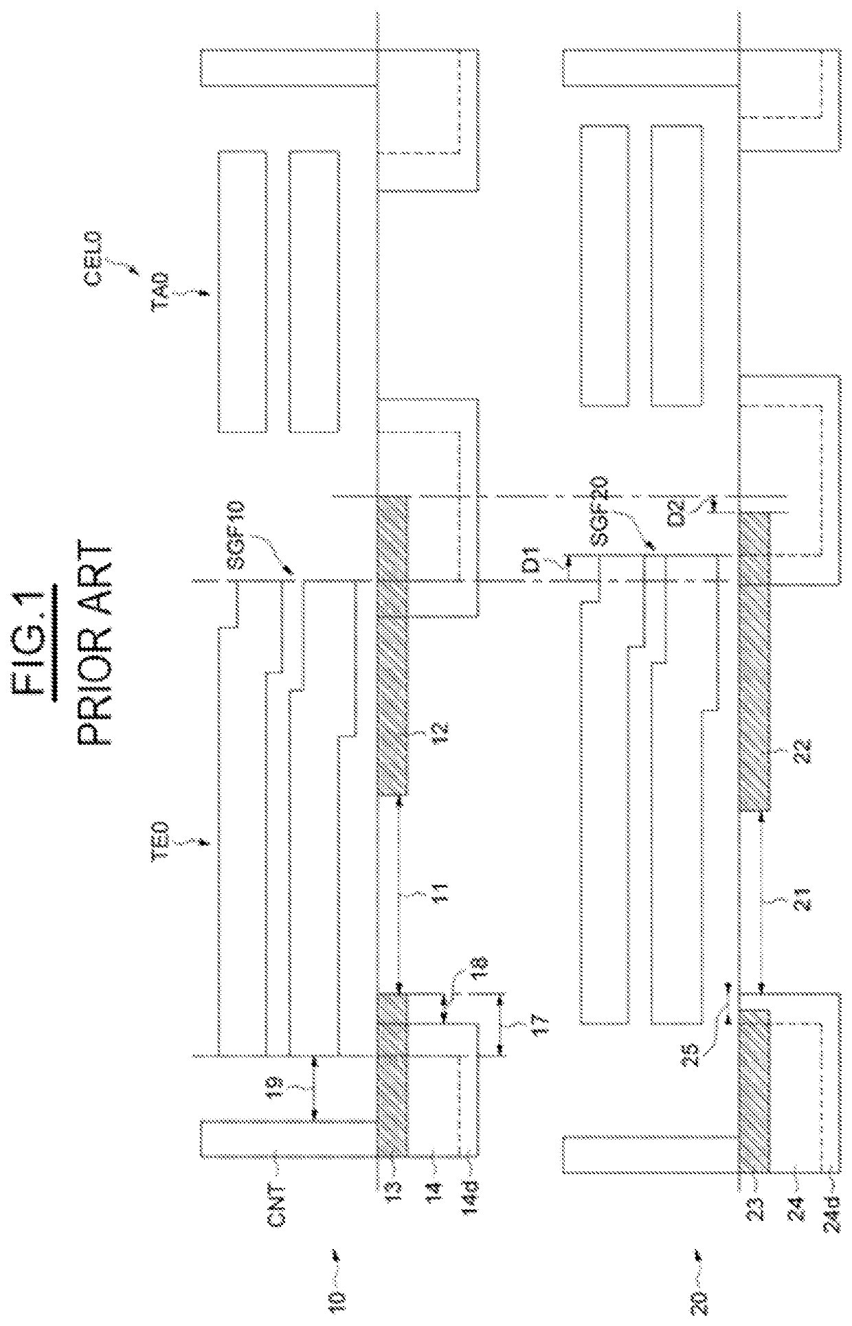 Integrated circuit comprising a non-volatile memory of the eeprom type and corresponding manufacturing method