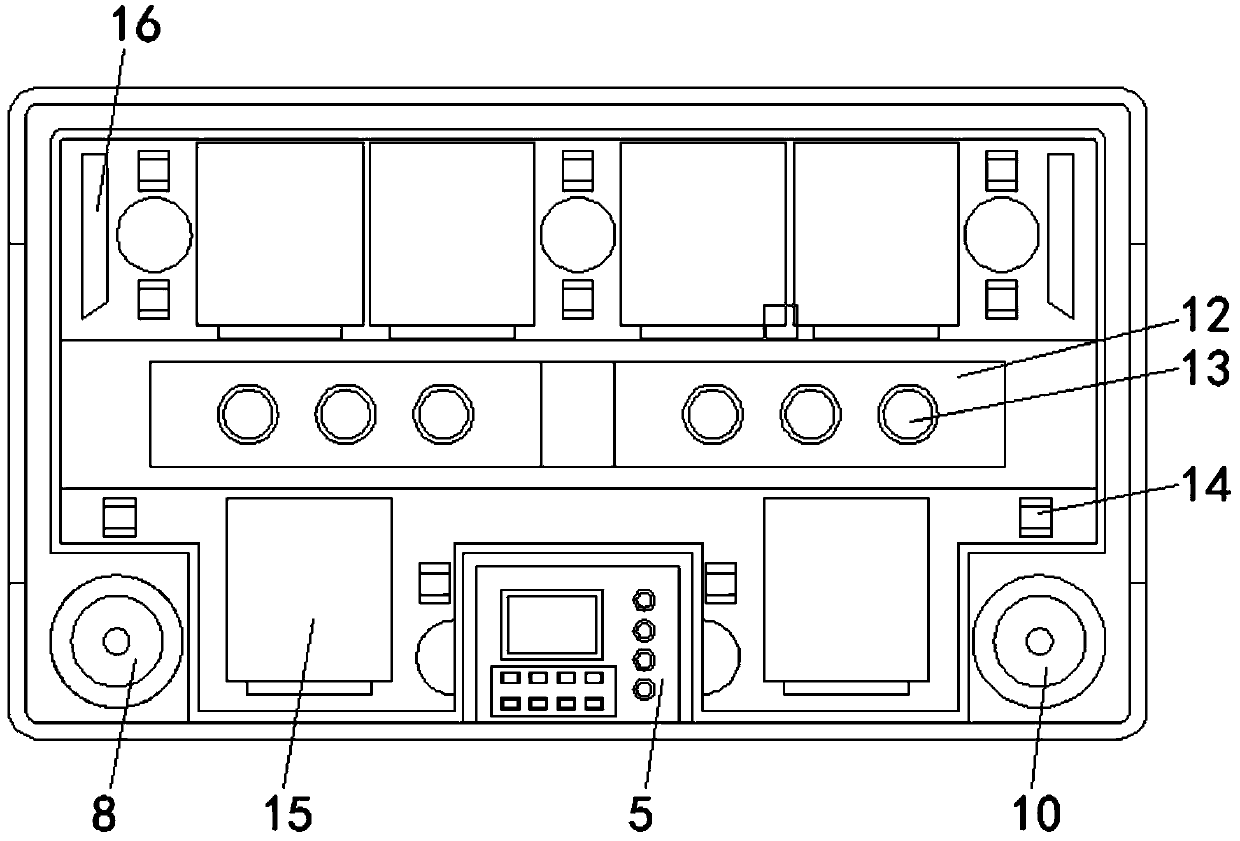 Storage battery device with good explosion-proof sealing performance