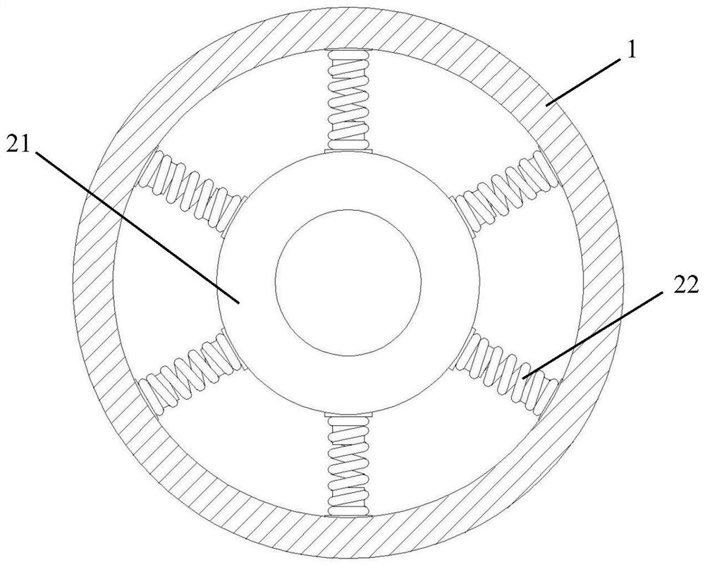 ventilation device for mining