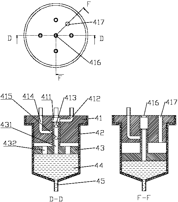 Continuous infusion device for automatically switching infusion channel sequence