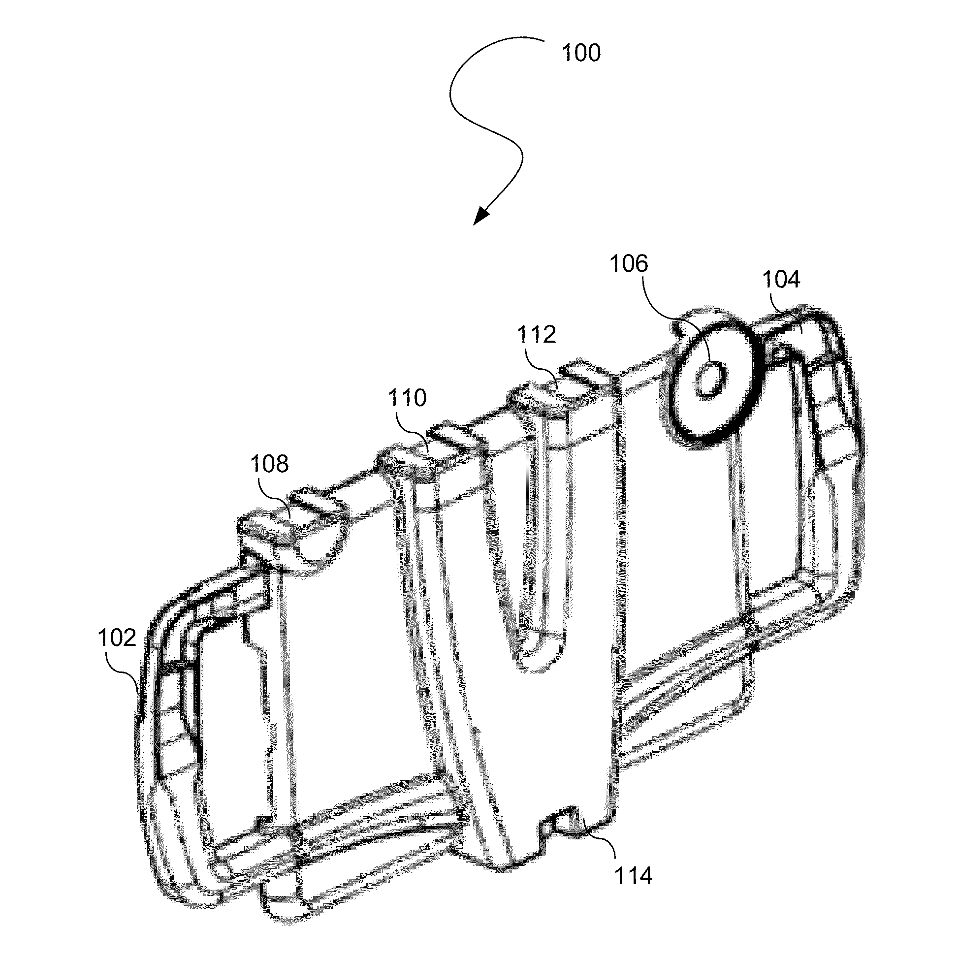 Receptacle for an image capture computing device