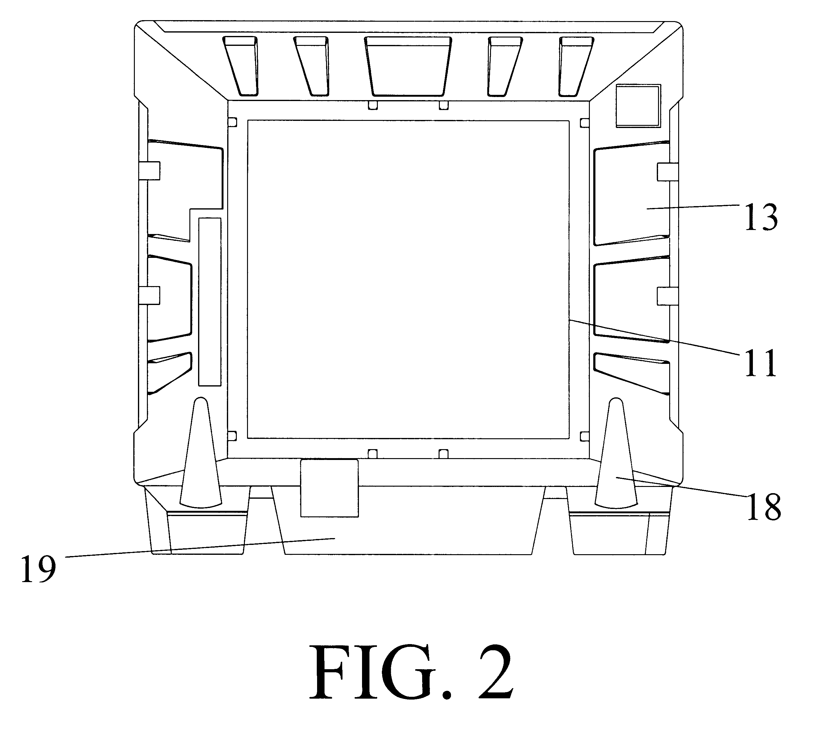 Cooler housing apparatus and method of making the same
