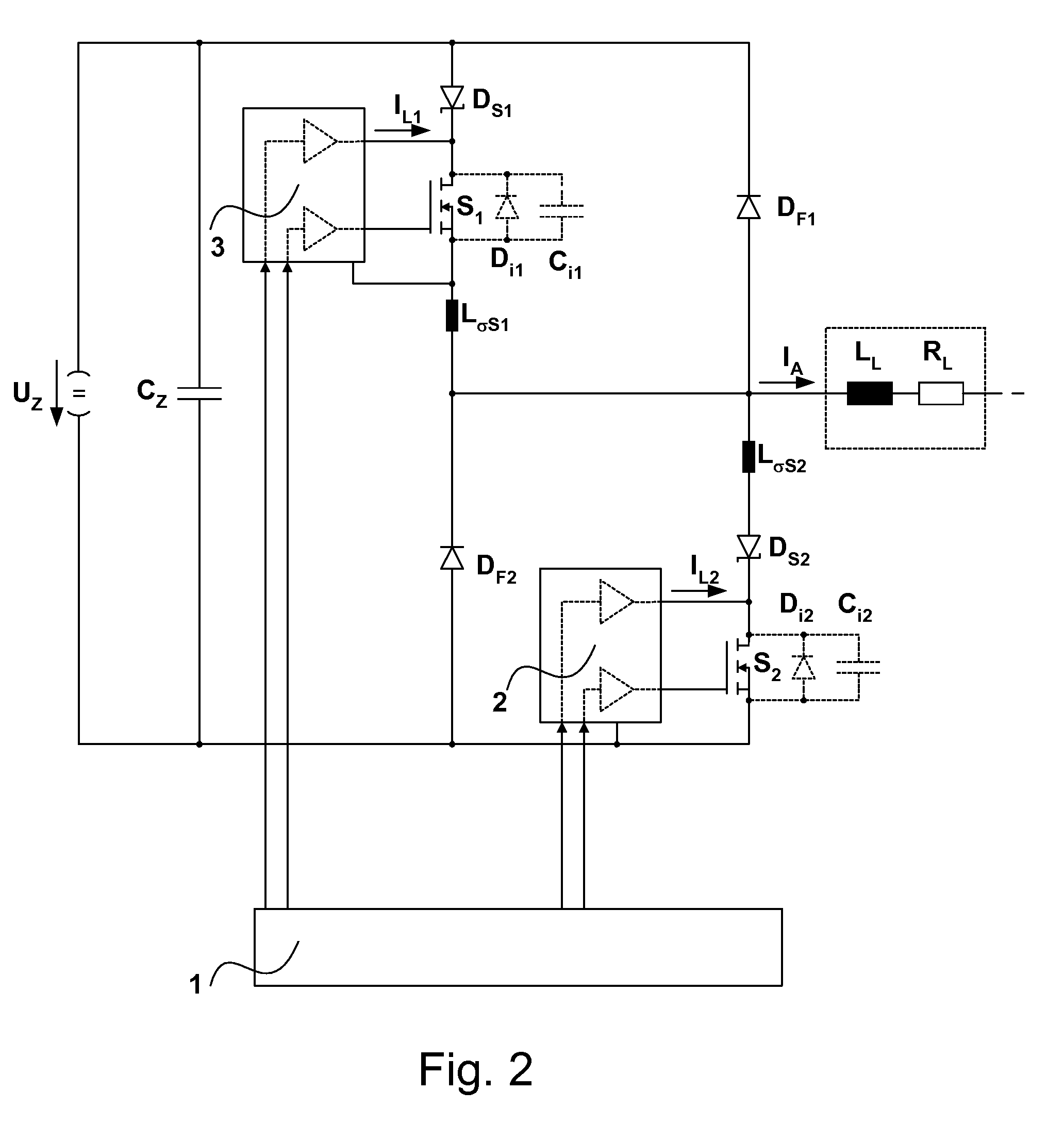Method, Circuit Configuration and Bridge Circuit