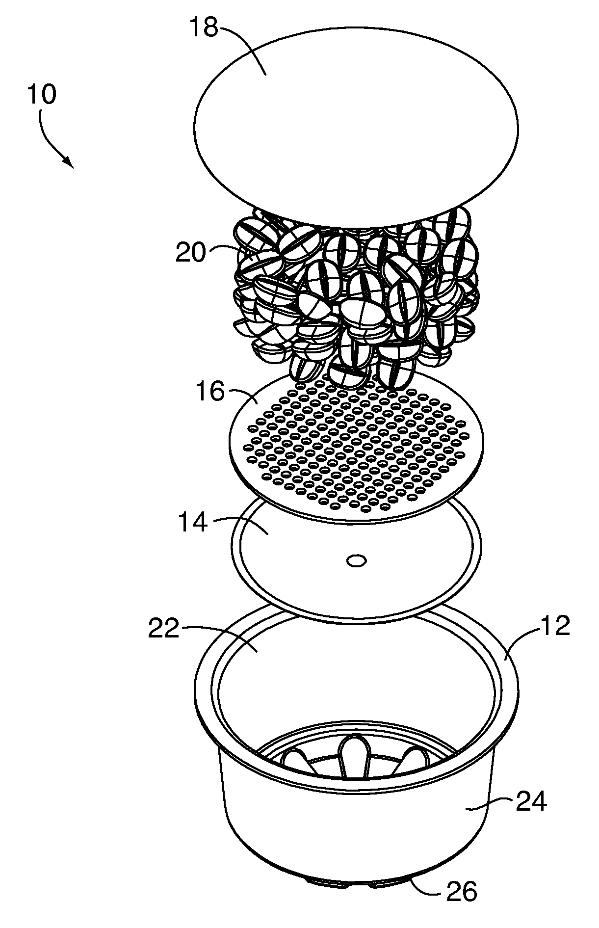 Brewed beverage appliance and method