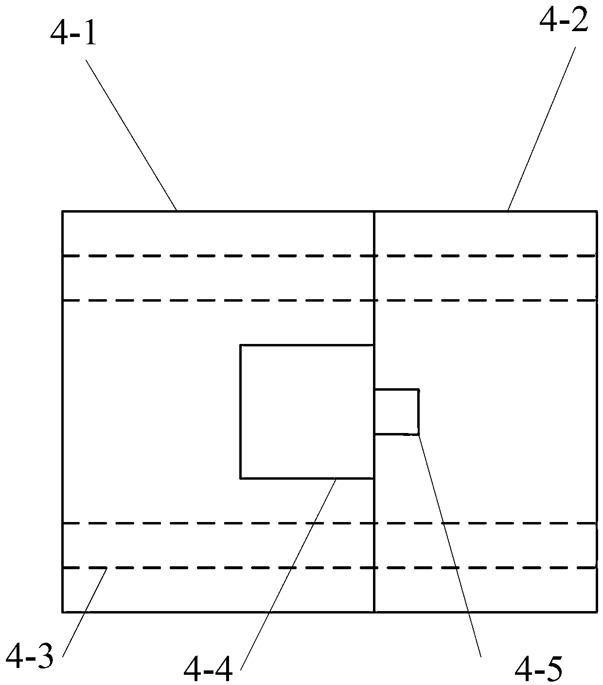 Working method for buffer with temperature detecting device