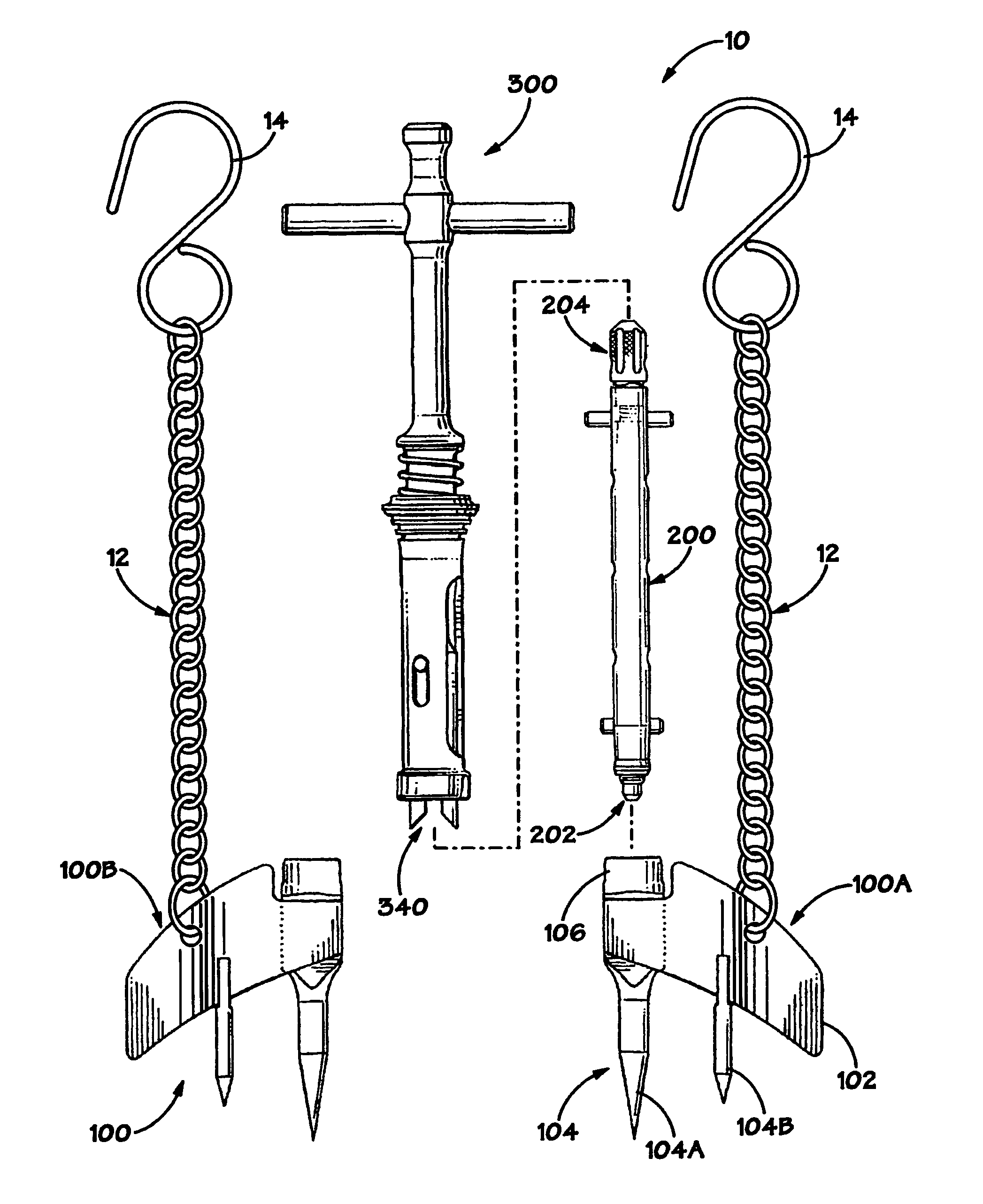 Retractor instrumentation for total hip arthroplasty, and methods of using same