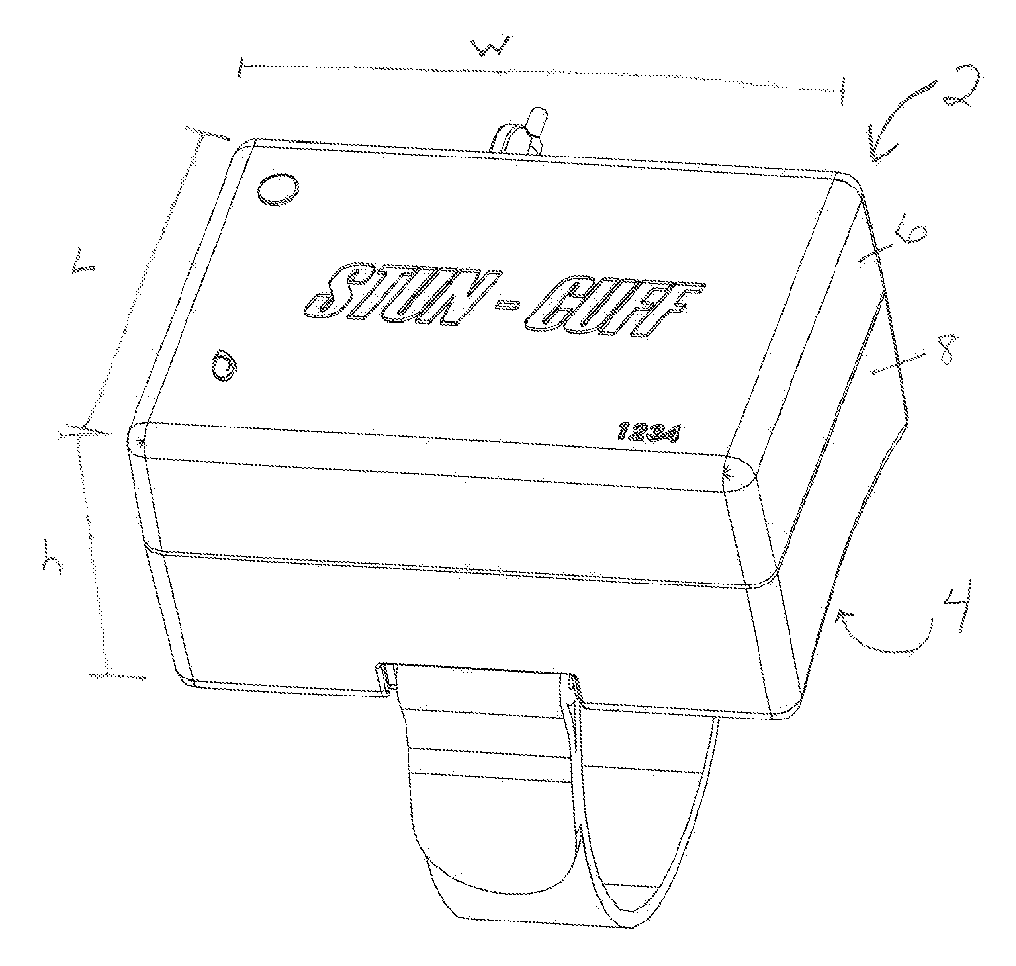 Remote controlled locking electroshock stun device and methods of use