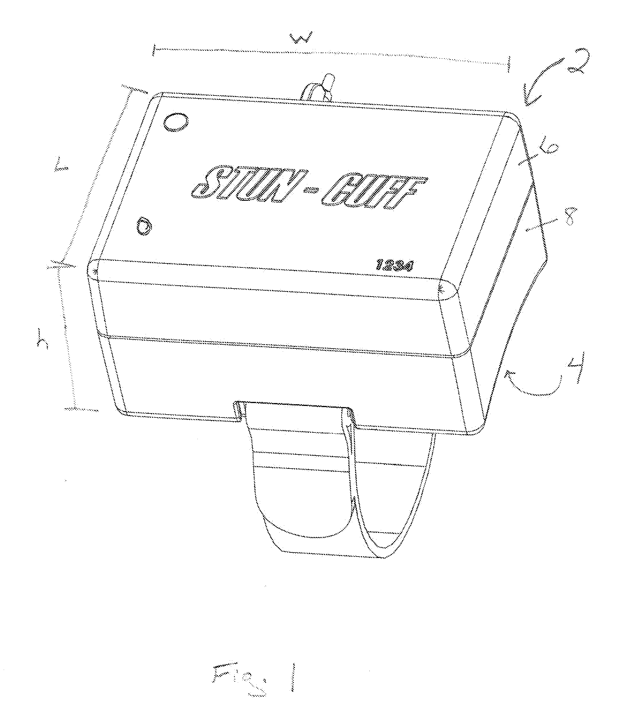 Remote controlled locking electroshock stun device and methods of use