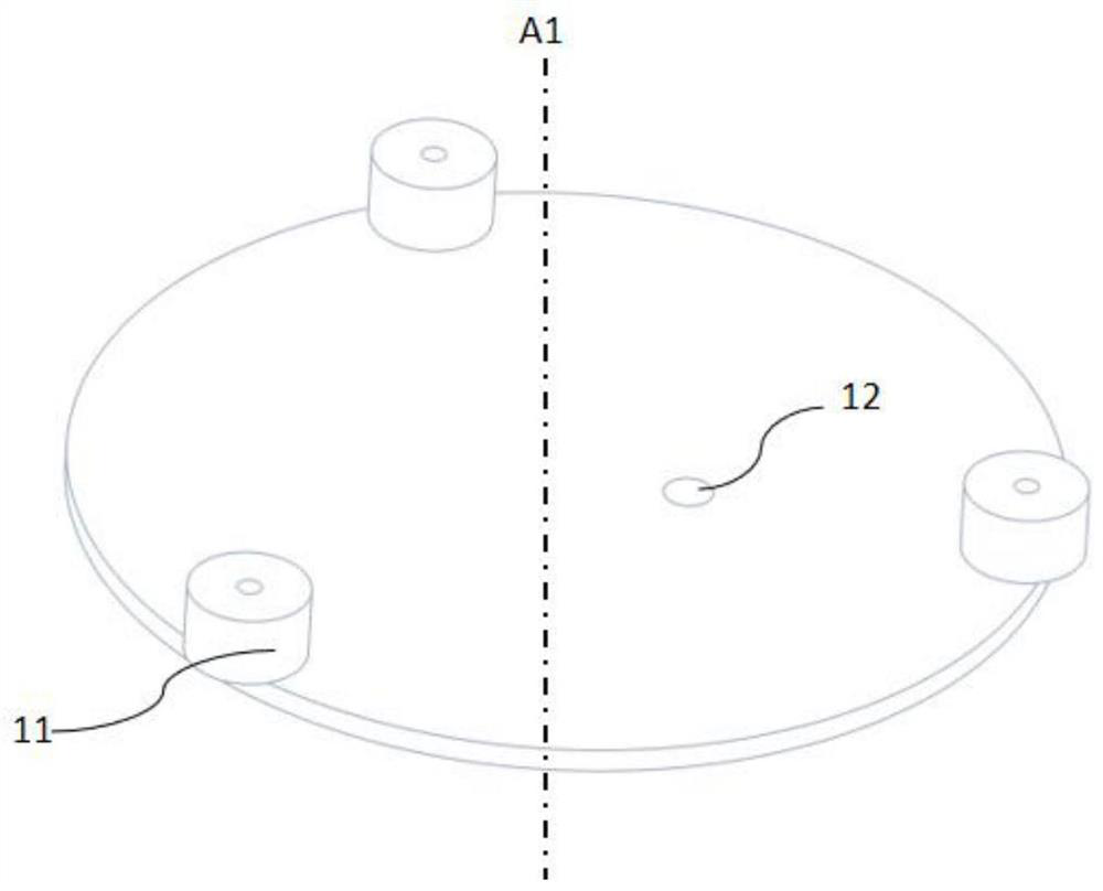 A translation mechanism and gear processing device