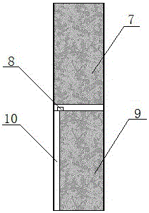 Trickling filtration technique and device for effectively removing nitrate nitrogen in high-nitrogen low-carbon environment