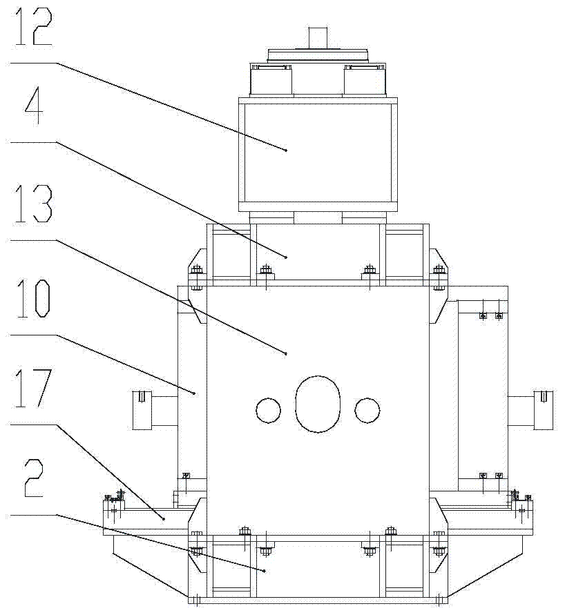 An overall thickening equipment for heavy drill pipe end