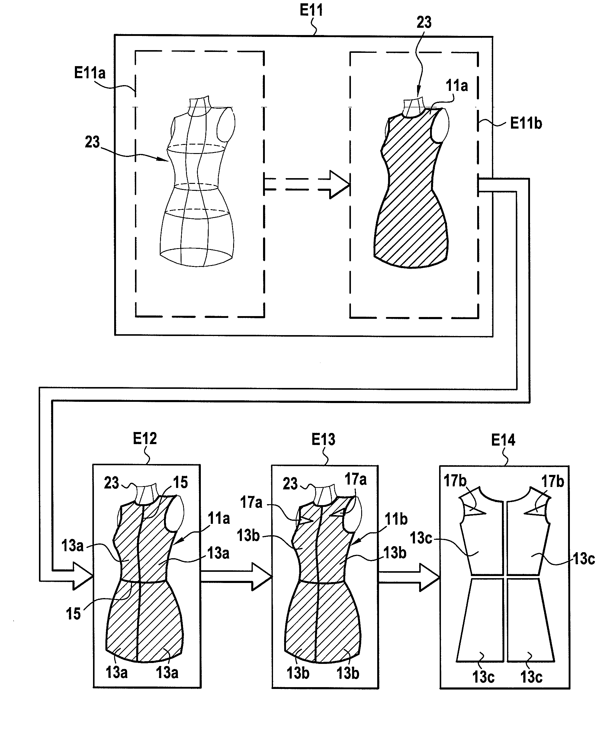 Device and Method for Designing a Garment