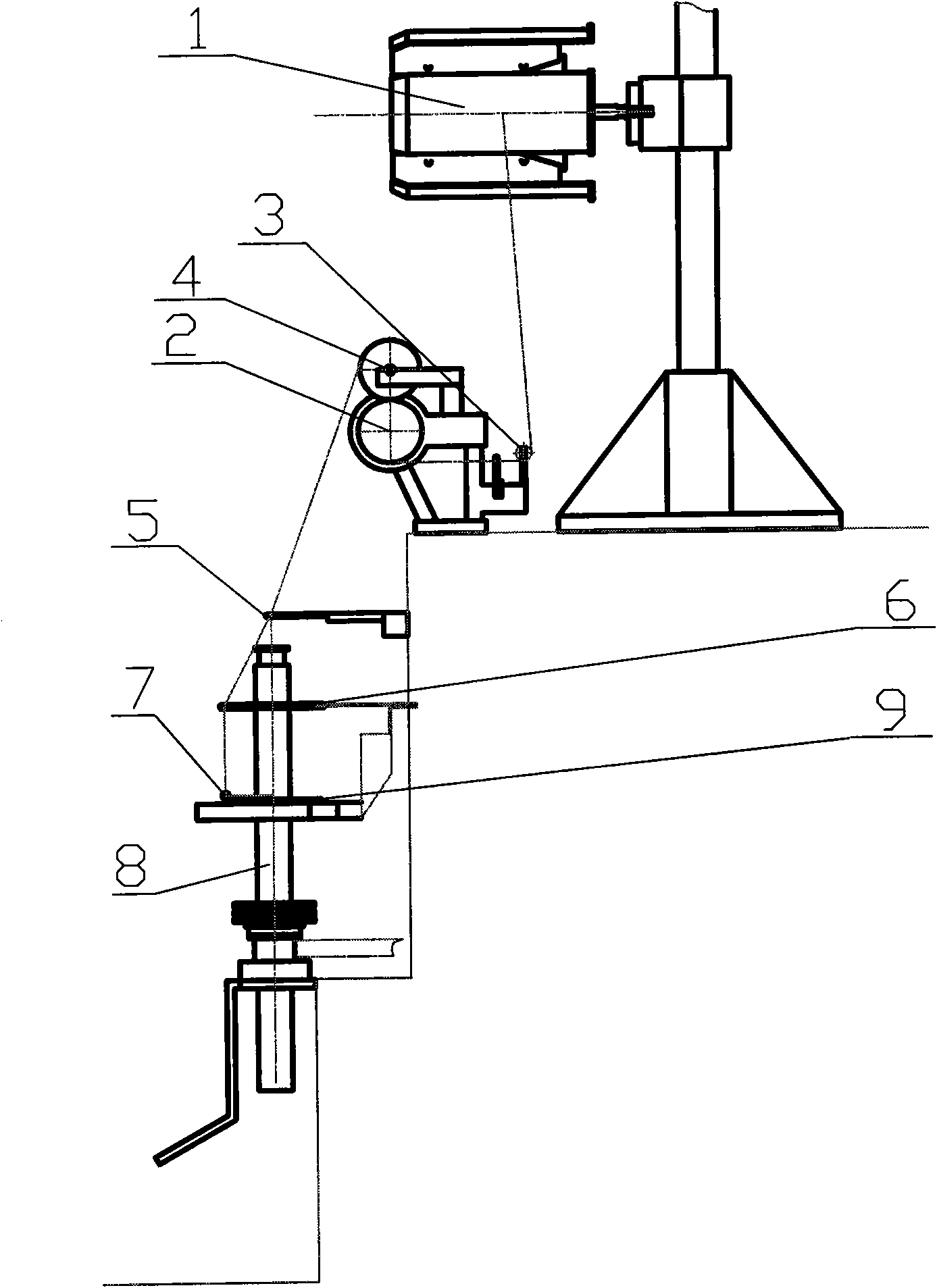 Process for detwisting glass fiber and creel structure thereof