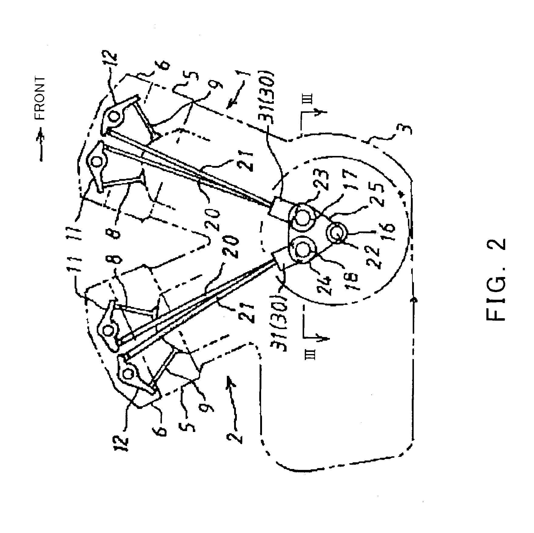 Decompression device of internal combustion engine