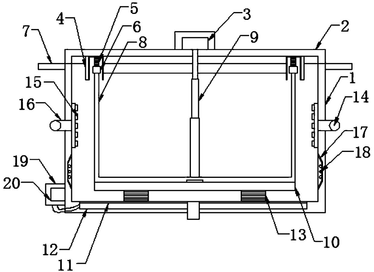 Sink type vegetable washer with disinfecting function