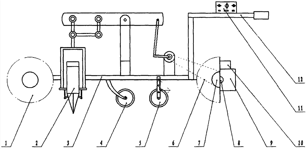 Greenhouse vegetable seedling transplanting machine