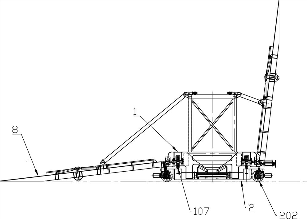 Bidirectional moving type ship loader and ship loading method thereof