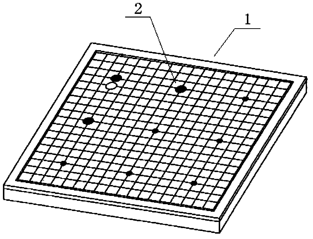 Electronic checkerboard system