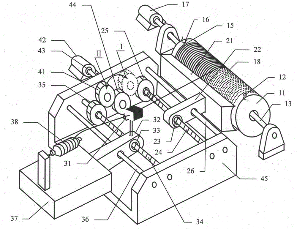 A device and method for measuring yarn fluffing and pilling shape and pulling force