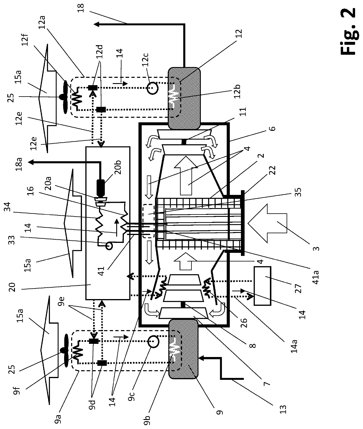 Power conversion system for nuclear power generators and related methods