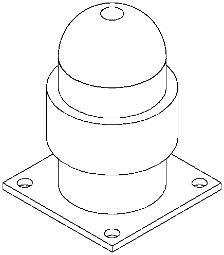 An automatic connection device for unmanned boat recovery and deployment